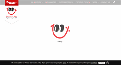Desktop Screenshot of icapcharityday.com